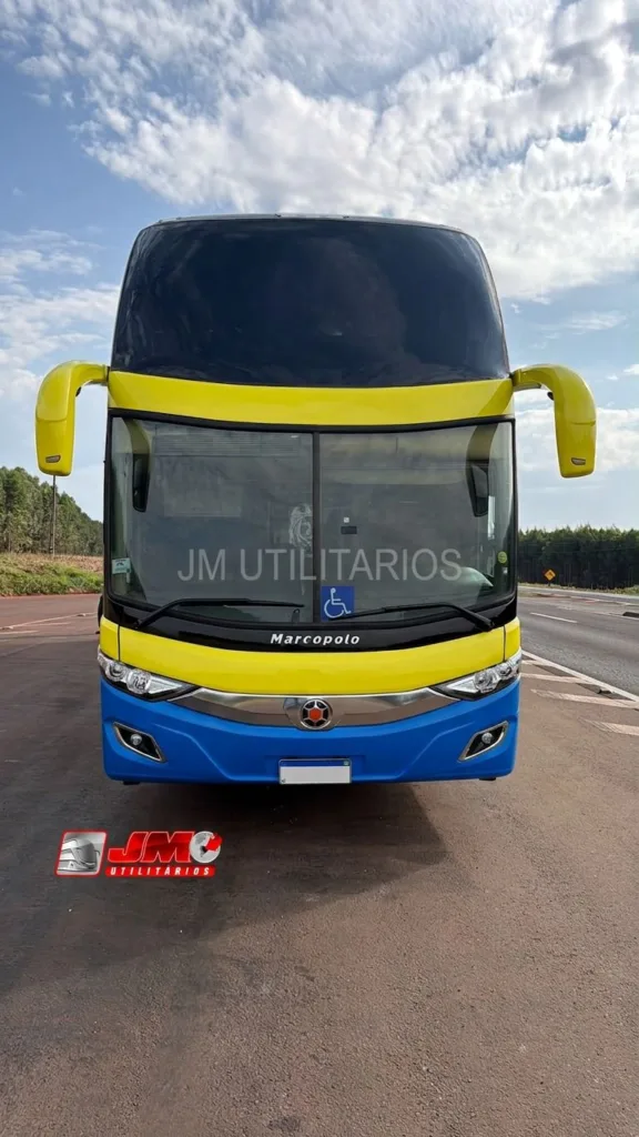 Ônibus Marcopolo Paradiso 1800 DD G7 O500 RSD 2019 seminovo à venda, código 631 - foto 01