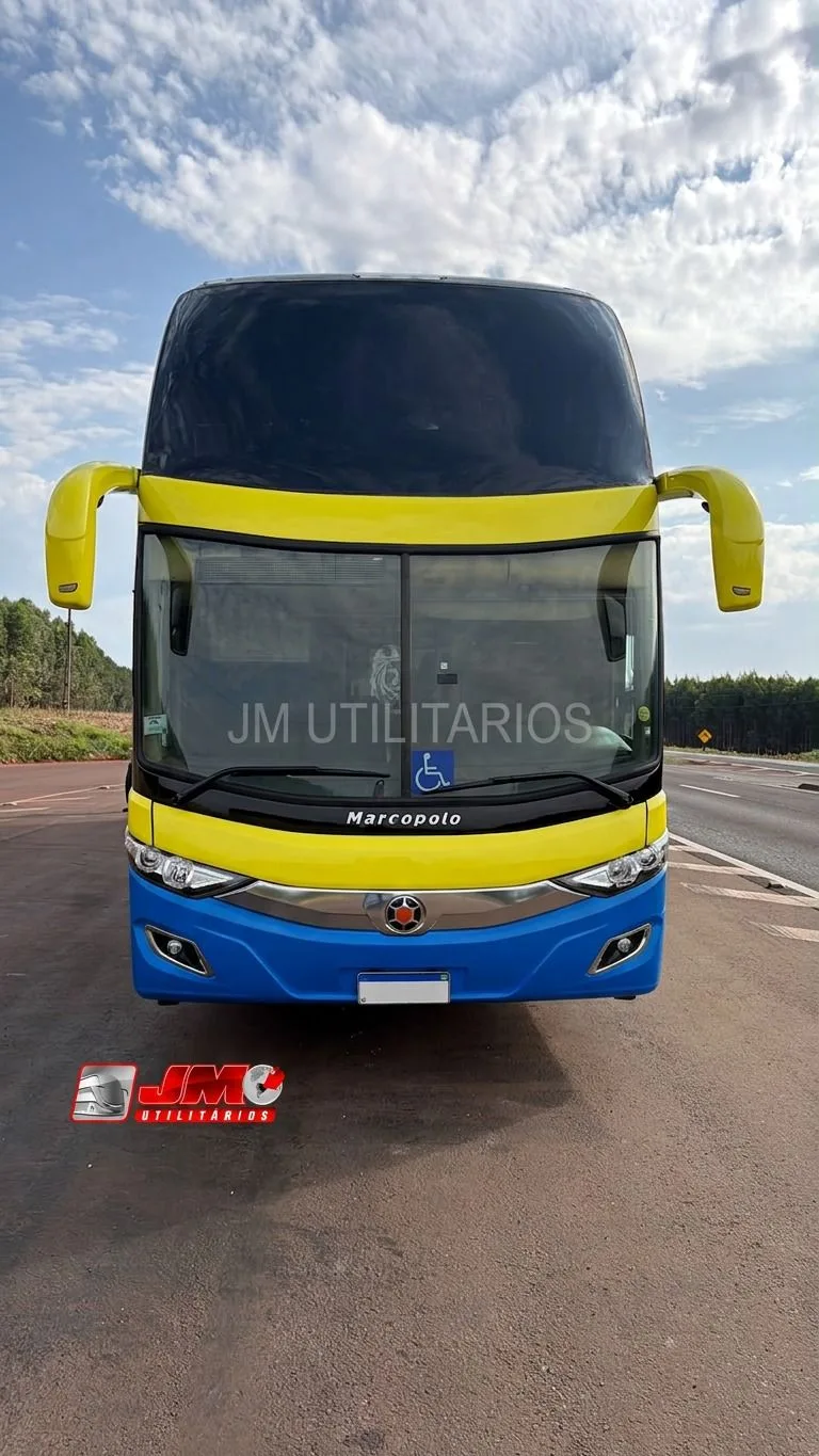 Ônibus Marcopolo Paradiso 1800 DD G7 O500 RSD 2019 seminovo à venda, código 631 - foto 01