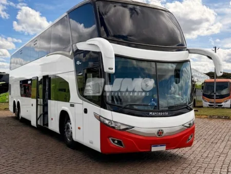 Ônibus Marcopolo Paradiso 1800 DD New G7 B420R 2021 seminovo à venda, código 1813 - foto 01