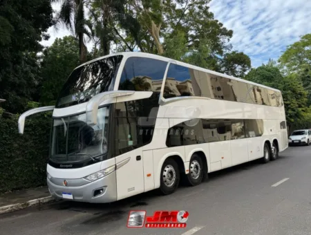Ônibus Marcopolo Paradiso 1800 DD New G7 O500 RSD 2020 seminovo à venda, código 658 - foto 01