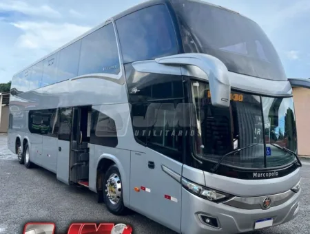 Ônibus Marcopolo Paradiso 1800 DD New G7 Volvo B420R 2020 seminovo à venda, código 40 - foto 01