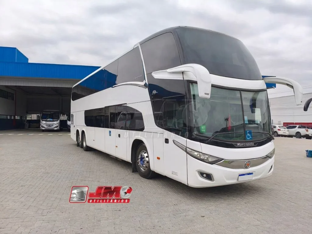 Ônibus Marcopolo Paradiso 1800 DD New G7 Volvo B420R 2021 seminovo à venda, código 47 - foto 01