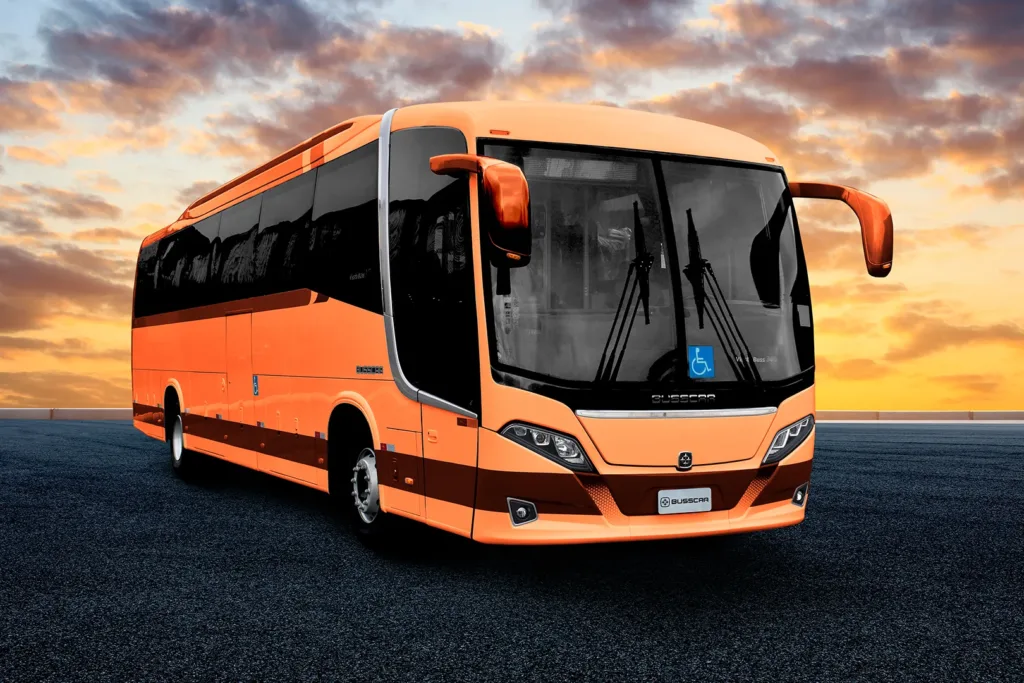 Busscar Vissta Buss 340, foto de divulgação do fabricante