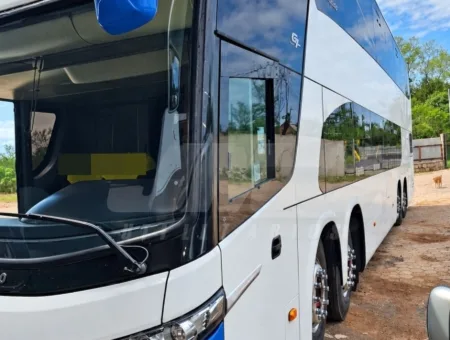 Ônibus Marcopolo Paradiso 1800 DD G7 O500 RSD 2019 seminovo à venda, código 381 - foto 02