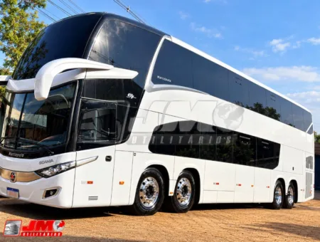 Ônibus Marcopolo Paradiso 1800 DD G7 Scania K440 2020 seminovo à venda, código 1287 - foto 03