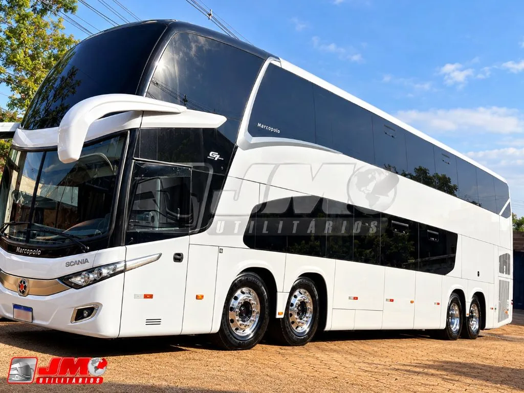 Ônibus Marcopolo Paradiso 1800 DD G7 Scania K440 2020 seminovo à venda, código 1287 - foto 03