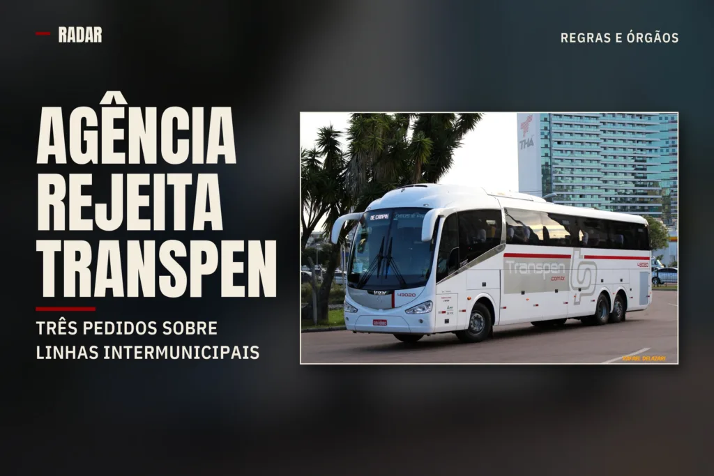Agência rejeita três pedidos da Transpen